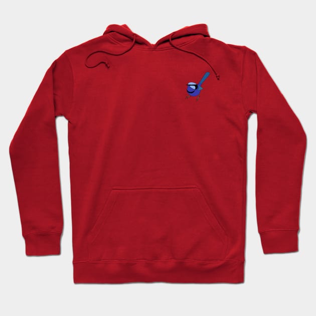 Splendid Fairy Wren Hoodie by BinChickenBaby